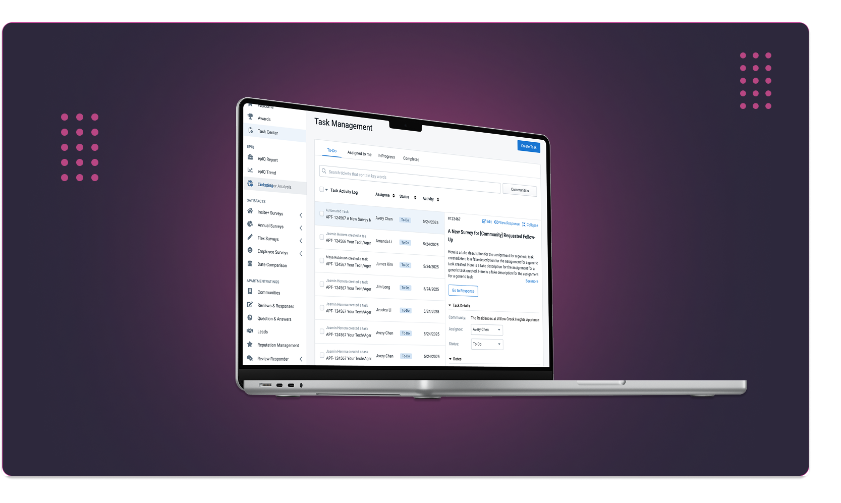 Task Center Exchange Platform