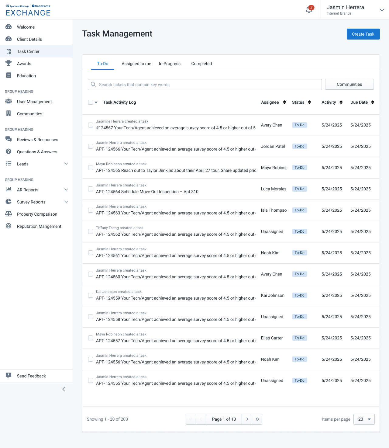 To-Do List (Condensed)